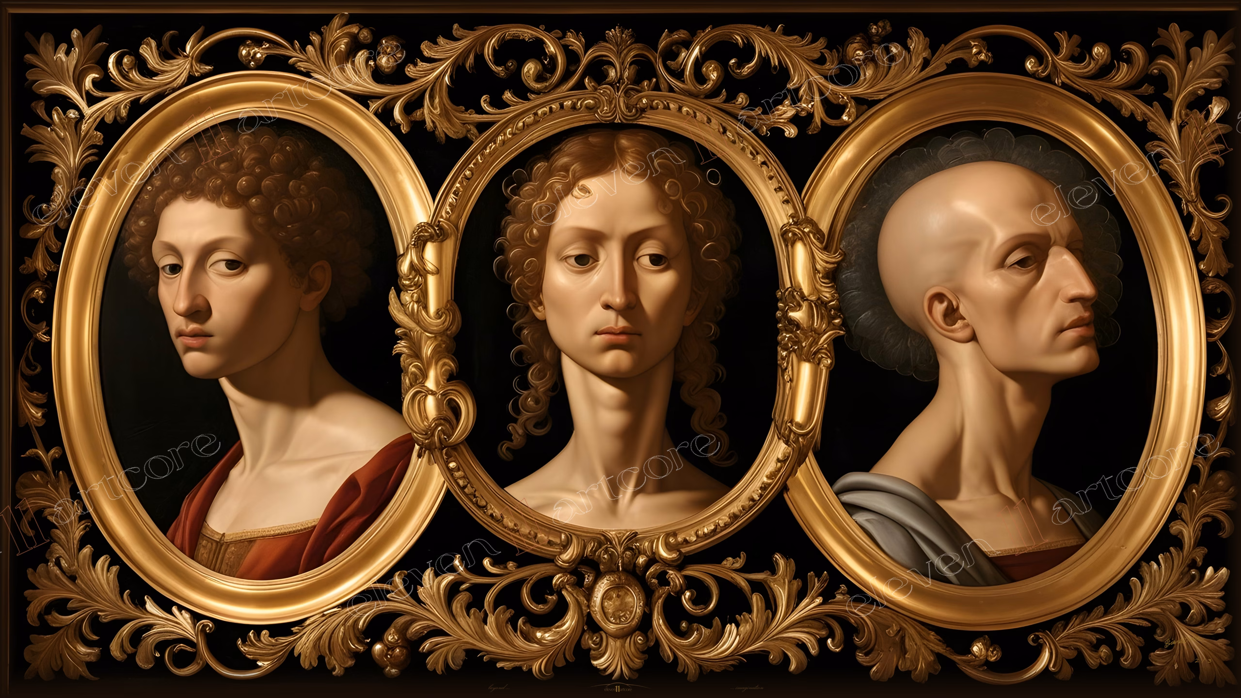 Portraits of Silent Revelatory Tension
